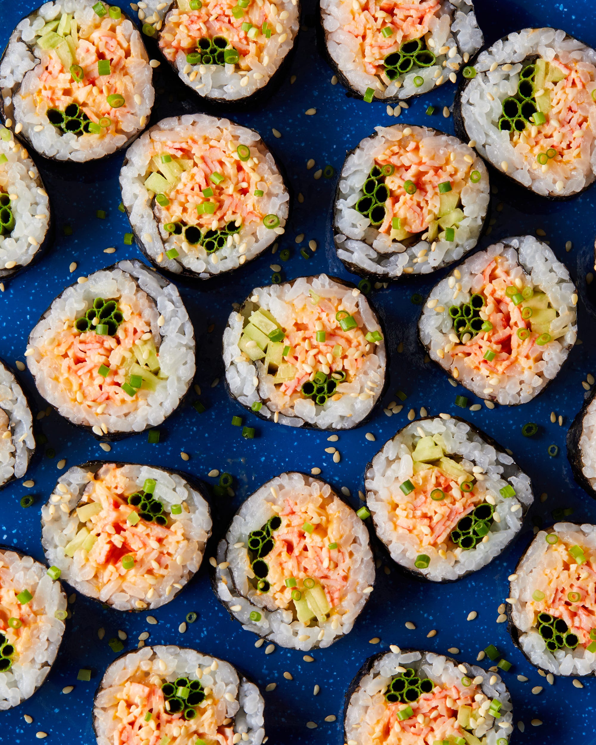 spicy crab rolls