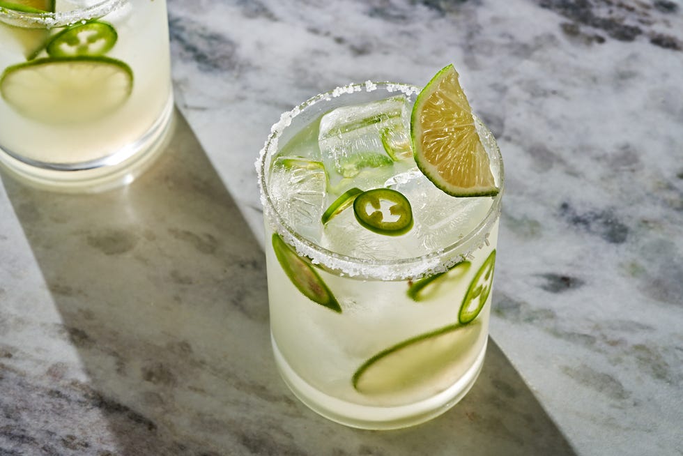 spicy jalapeño margaritas