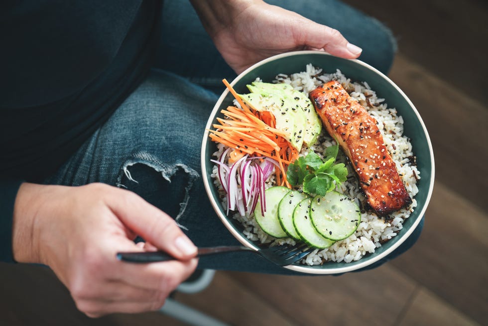 bowl salmone