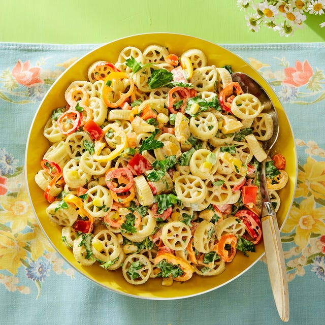 Spicy Veggie Pasta Salad Recipe How To Make Spicy Veggie Pasta Salad 9098