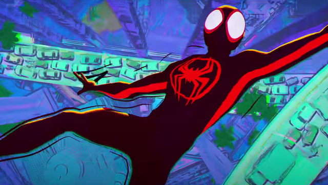 Preview voor de eerste blik op Spider-Man: over de Spider-Verse Part One (Sony Pictures)