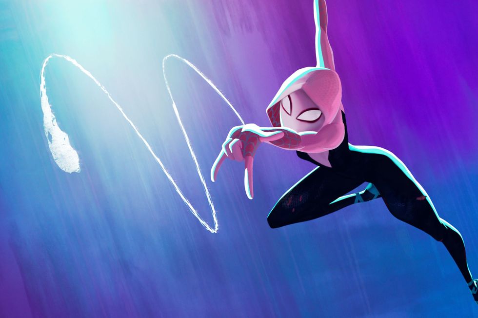 gwen stacy, spiderman a través del spiderverse