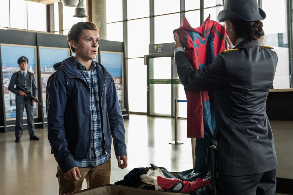 spider man far from home, tom holland,