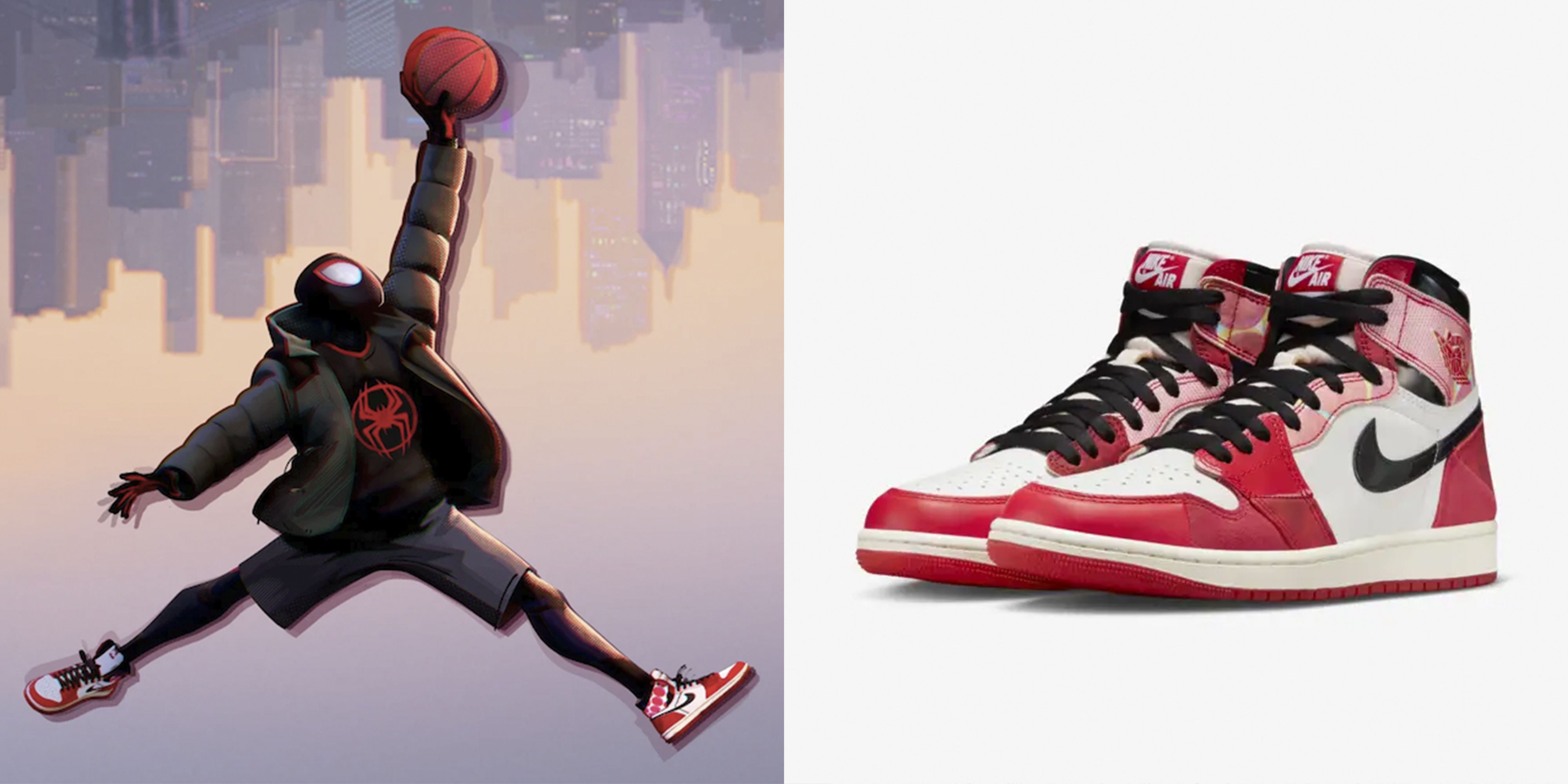 Spider Man Across the Spider Verse x Air Jordan 1 High Next