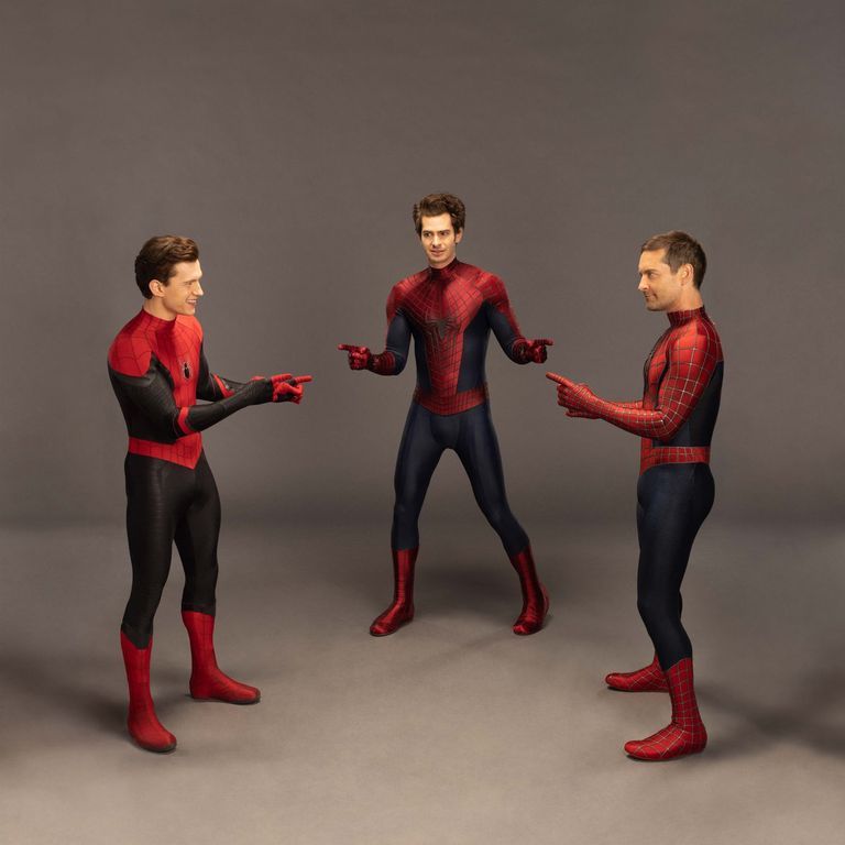 spider man no way home meme tres spider mans tom holland andre garfield tobey maguire