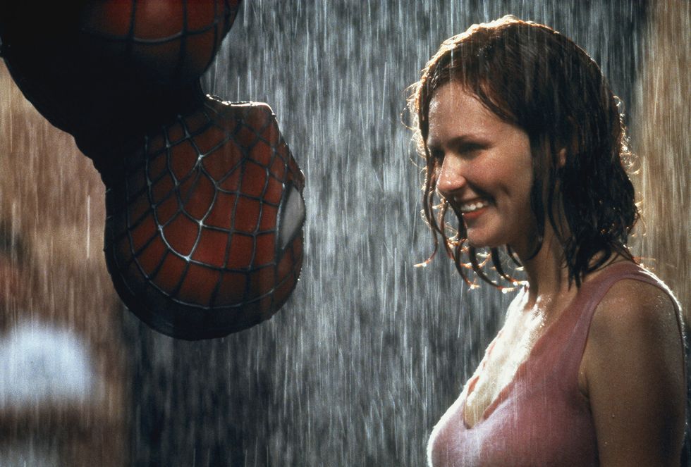 Tobey Maguire als Spider Man, Kirsten Dunst als Mary Jane, Spider Man