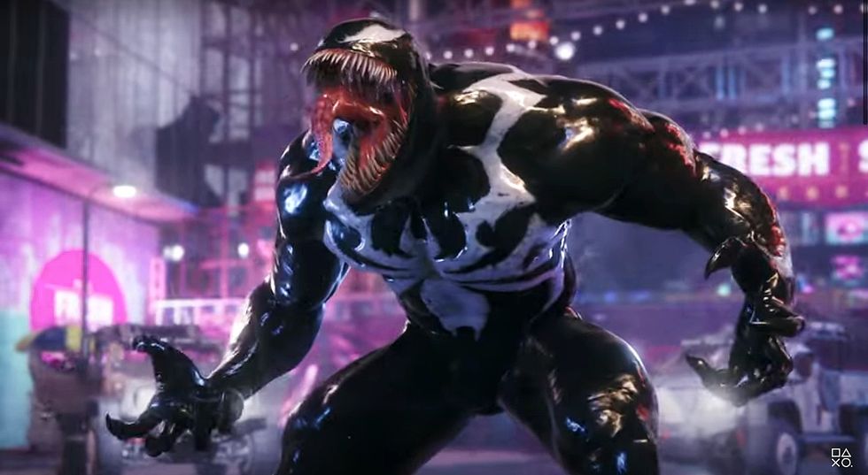 El tráiler del juego Spiderman 2 muestra el veneno