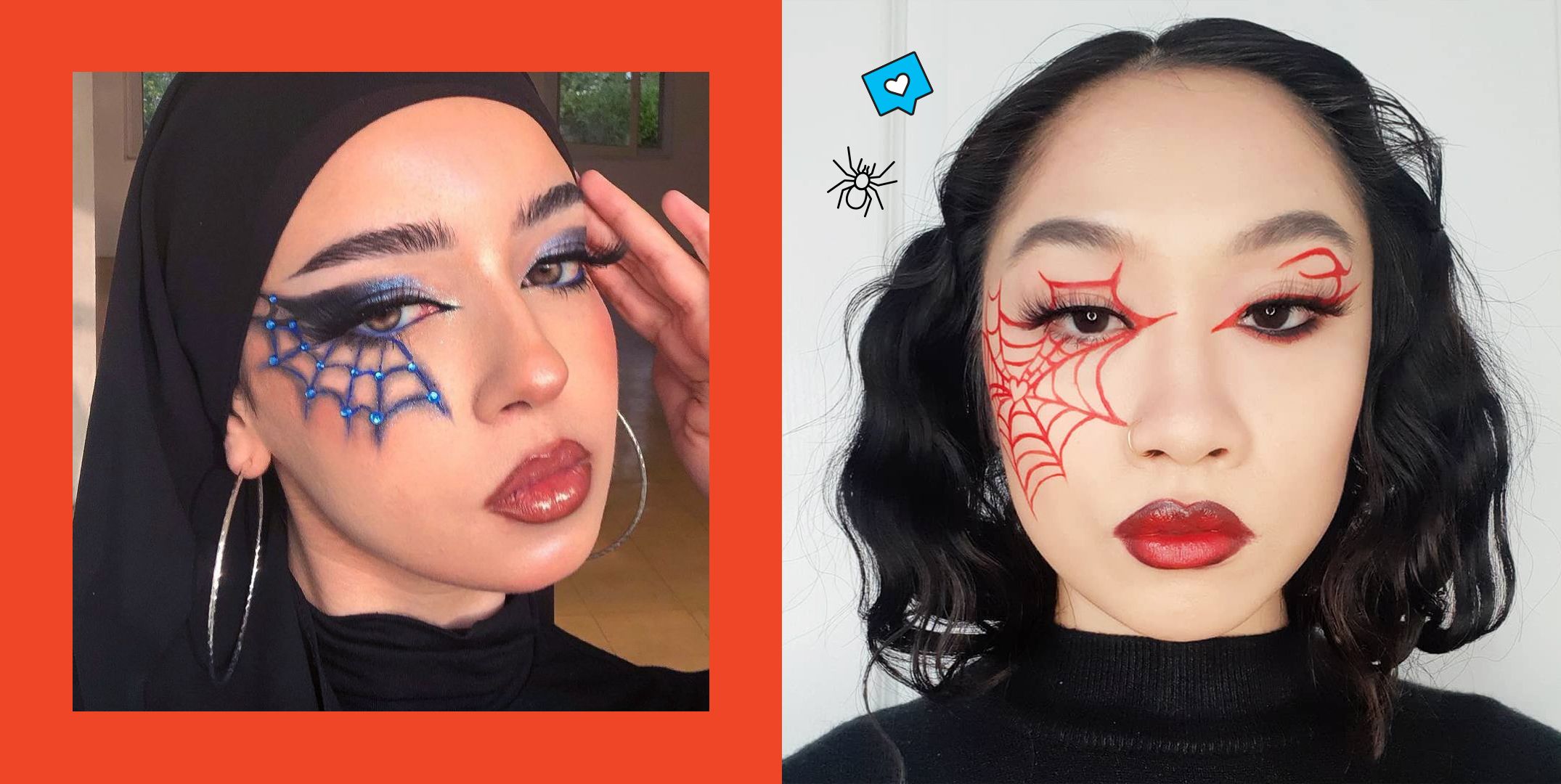 25 Spider Web Makeup Ideas And Looks For Halloween 2021