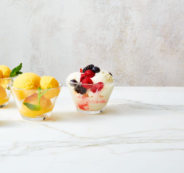 spiked berry sundae