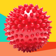 This is an image pro tec athletics spiky massage ball