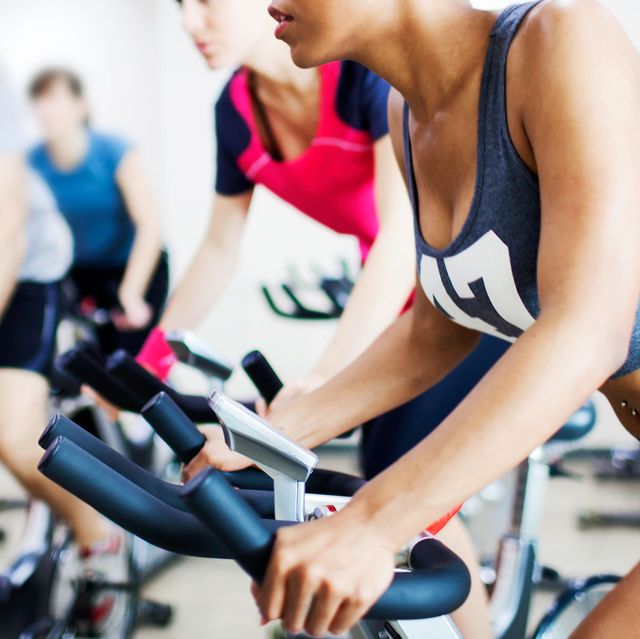 Indoor cycling, Exercise machine, Exercise, Sports, Physical fitness, Leisure, Room, Exercise equipment, Cycling, Stationary bicycle, 