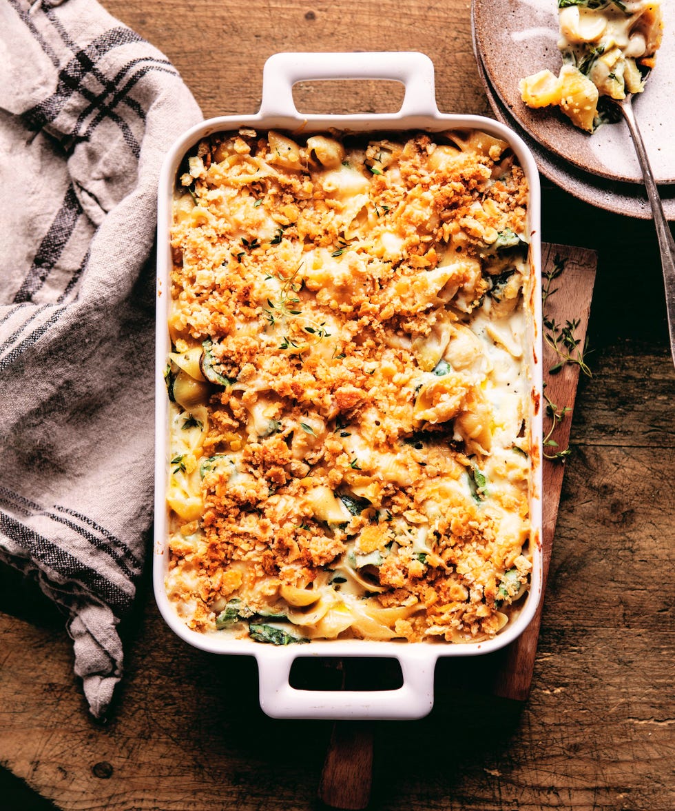 spinach and artichoke mac and cheese