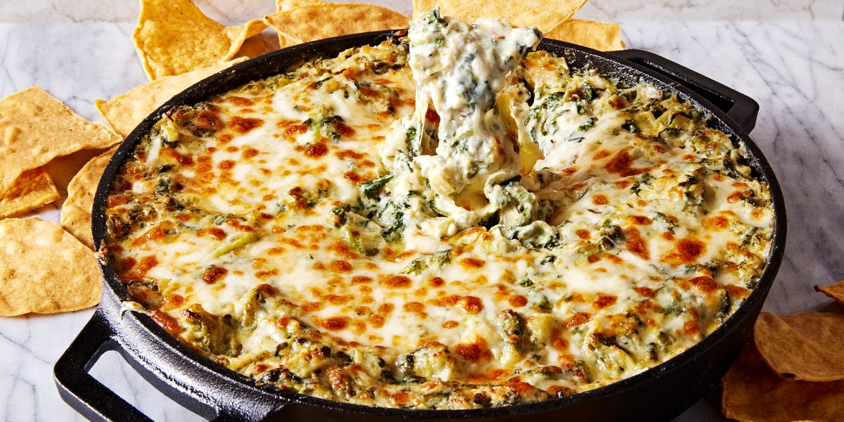 Best Spinach Artichoke Dip Recipe - How to Make Spinach Artichoke Dip