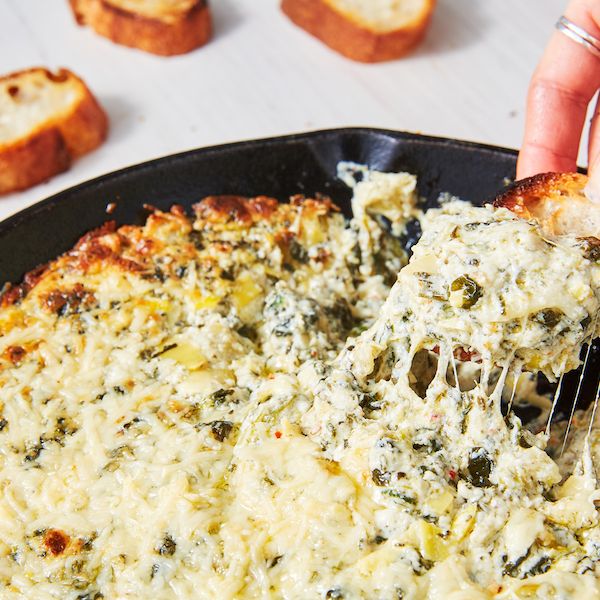 preview for Baked Spinach And Artichoke Dip Is EVERYTHING