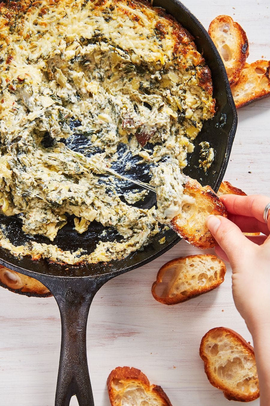 baked spinach artichoke dip