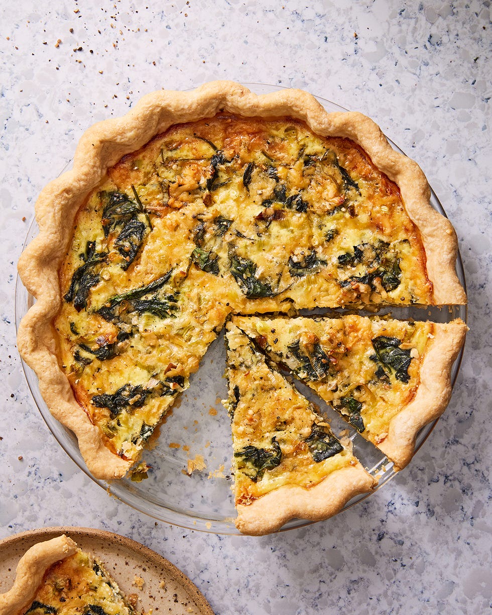 spinach quiche