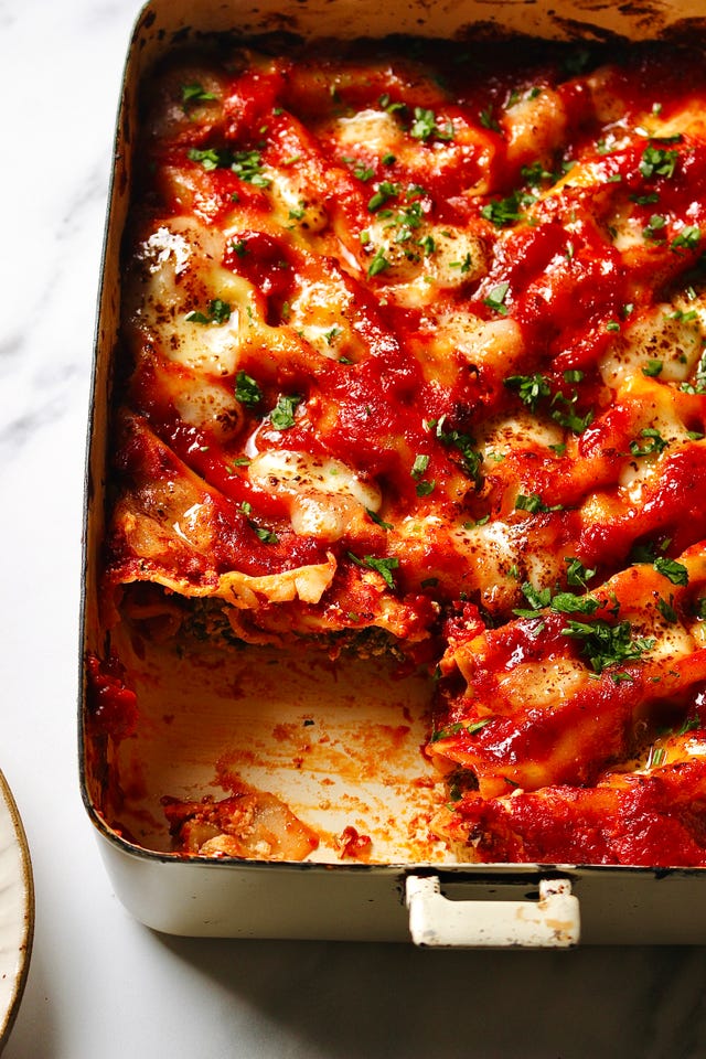 Spinach & Ricotta Cannelloni