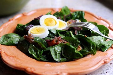 the pioneer woman's spinach salad recipe