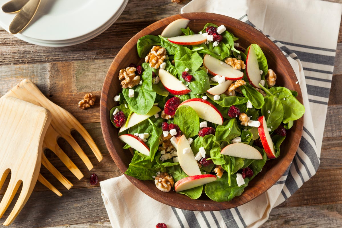 Best Simple Tossed Green Salad - Creme De La Crumb