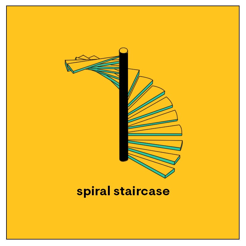 spiral staircase