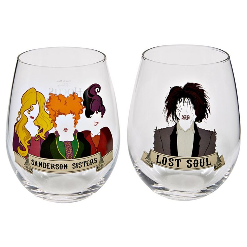 spirit halloween ‘hocus pocus’ wine glass