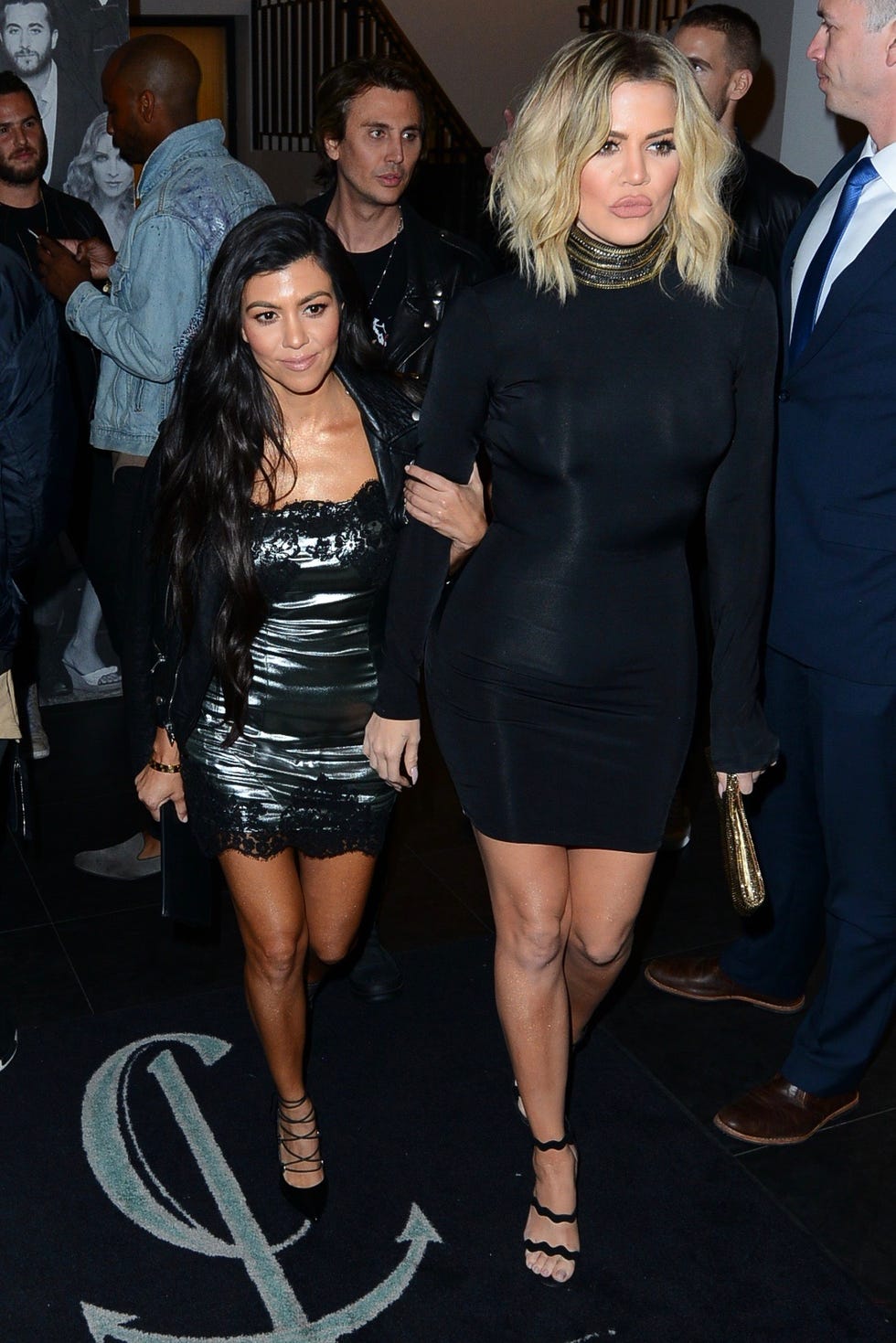 Kourtney and Khloe Kardashian attend Kendall Jenner's birthday