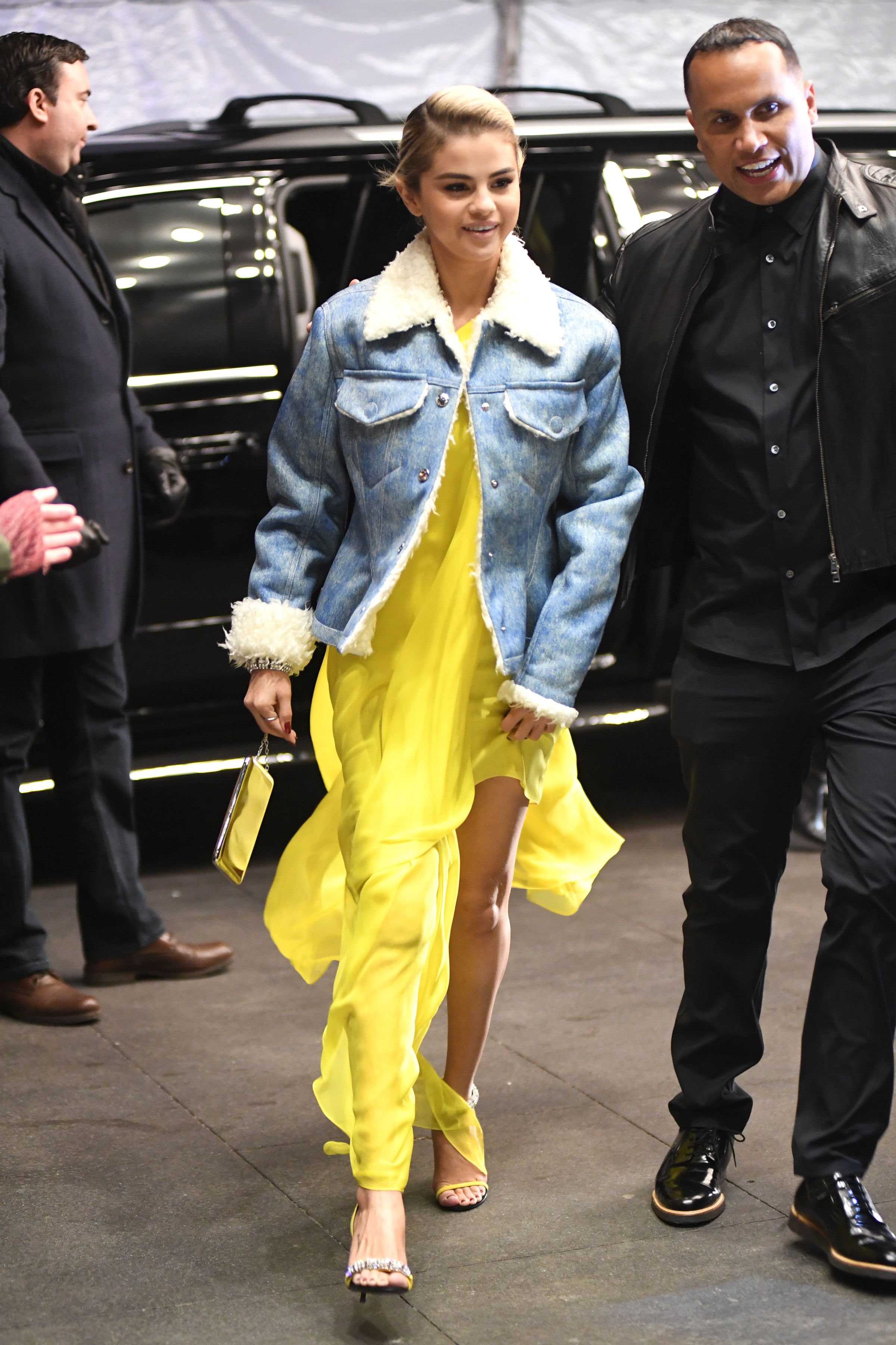 Selena Gomez Wears Yellow Calvin Klein Gown to Lupus Research Alliance Gala  - Selena Gomez Gives Speech at Gala