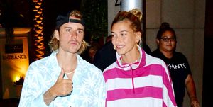 Justin Bieber And Haley Baldwin Go To Dinner After Church In Los Angeles
