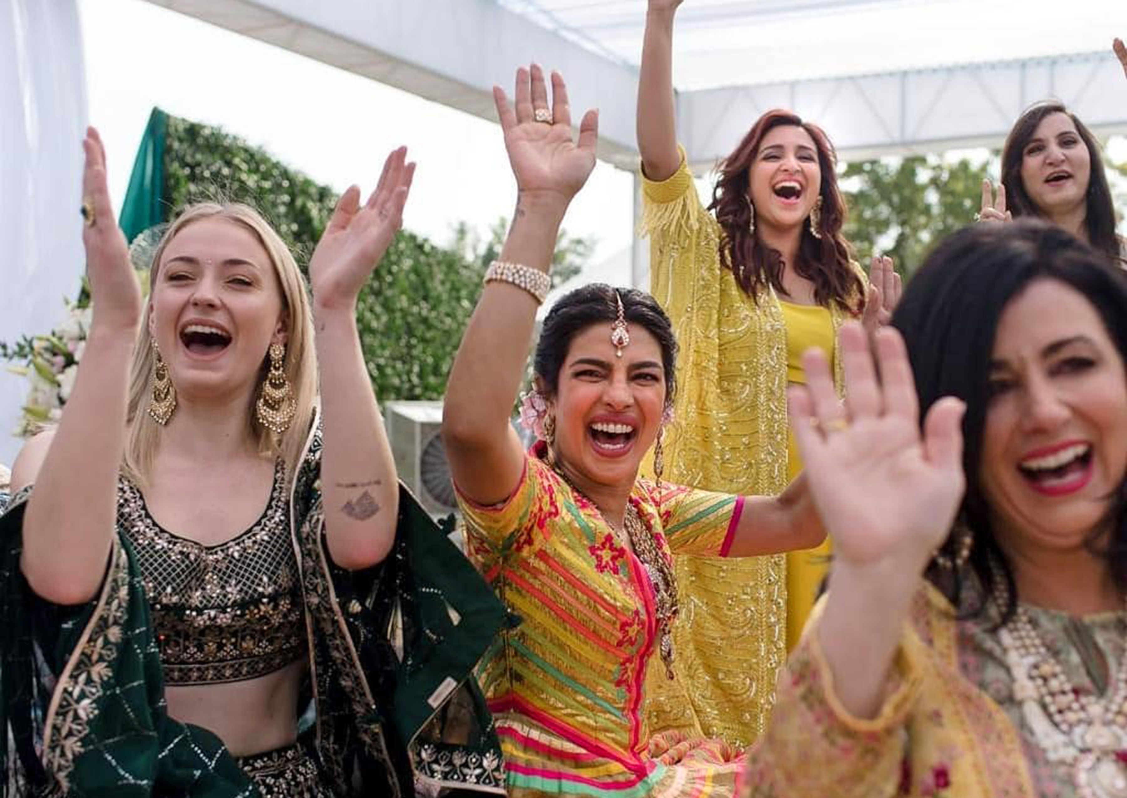 Priyanka chopra shop mehendi dress online