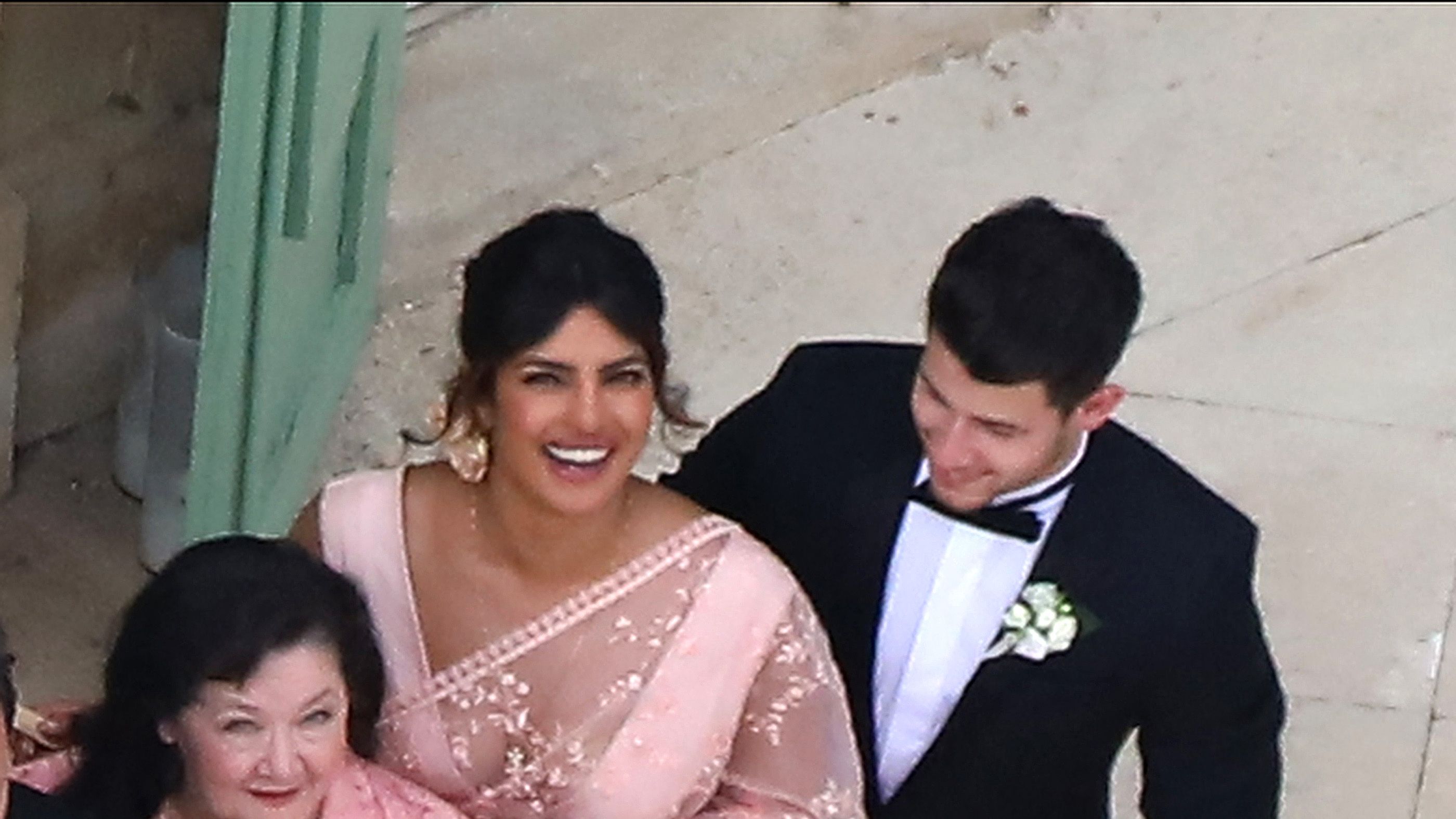 Priyanka Chopra Goes Traditional For Sophie & Joe's Wedding