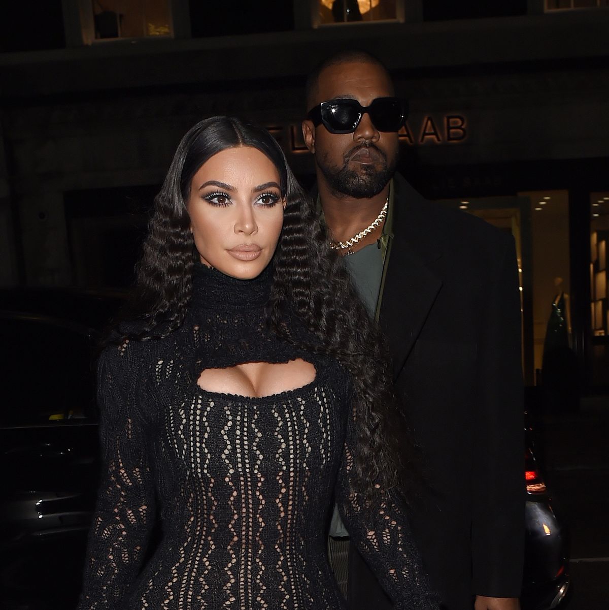 Kim Kardashian's Vivienne Westwood Crochet Dress Is So Revealing