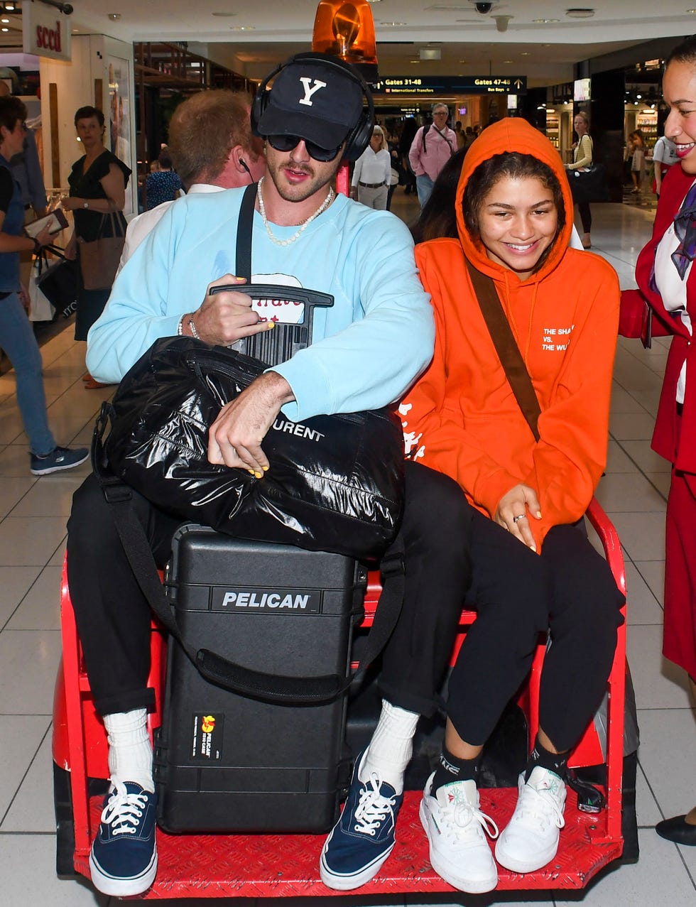 Zendaya attends Fendi's launch of Solar Dream with her rumored boyfriend  Jacob Elordi