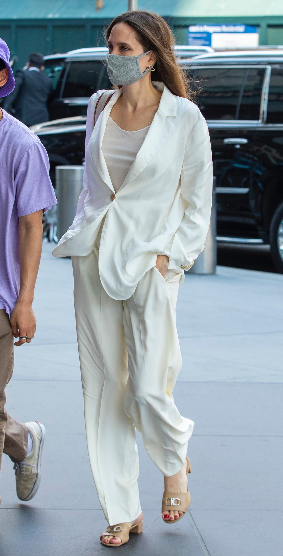 Angelina Jolie Hits the New York Streets in a Chic New Look