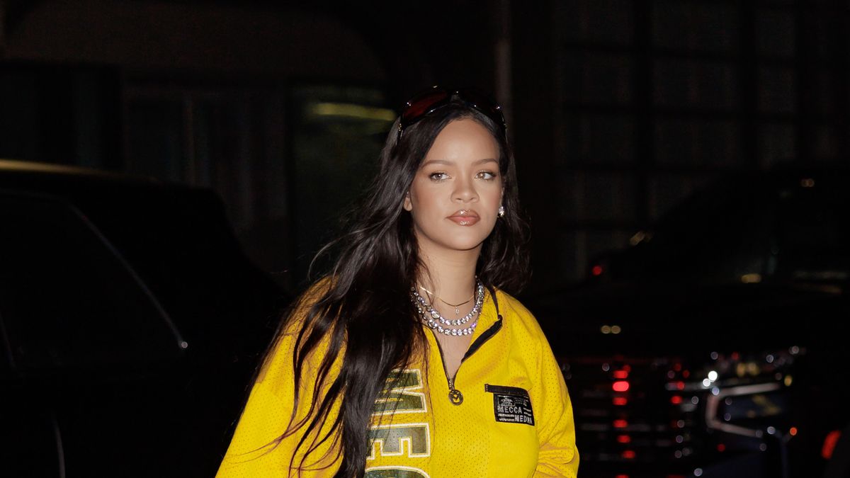 Only Rihanna Could Look This Fabulous in Oversized Jerseys
