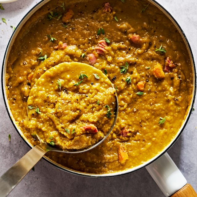 split pea soup with ham
