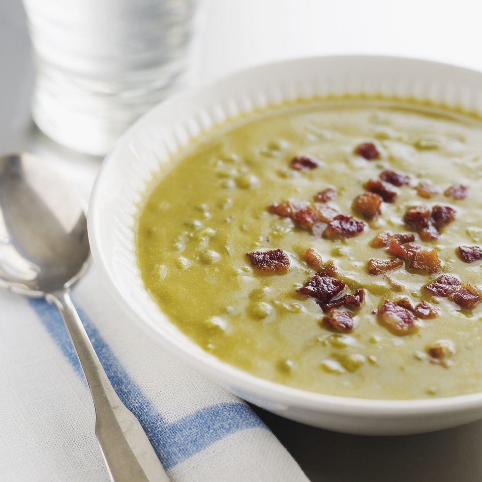 healthy snacks for weight loss   split pea soup