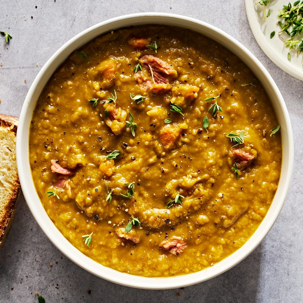 split pea soup with ham