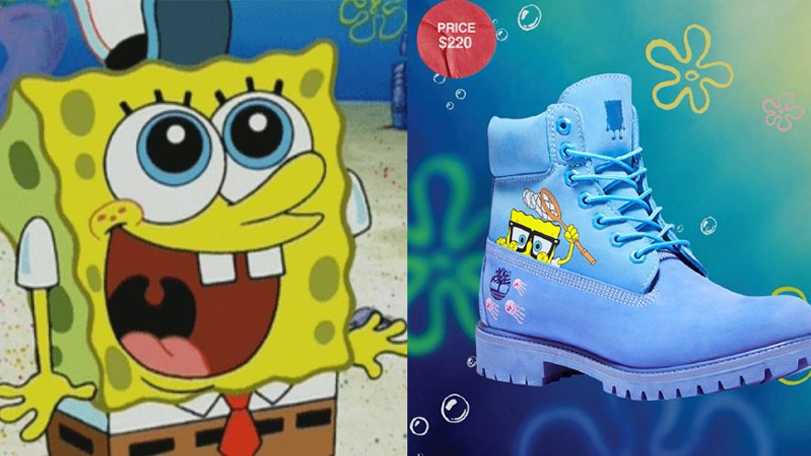 Timberland is Releasing a SpongeBob SquarePants Collection