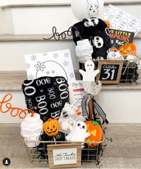 Cute halloween baskets for hot sale boyfriend