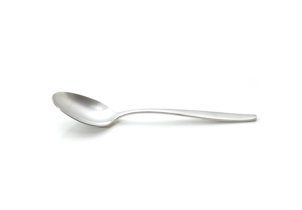 Spoon, Cutlery, Tableware, Kitchen utensil, Metal, 