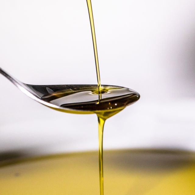 a spoonful of olive oil