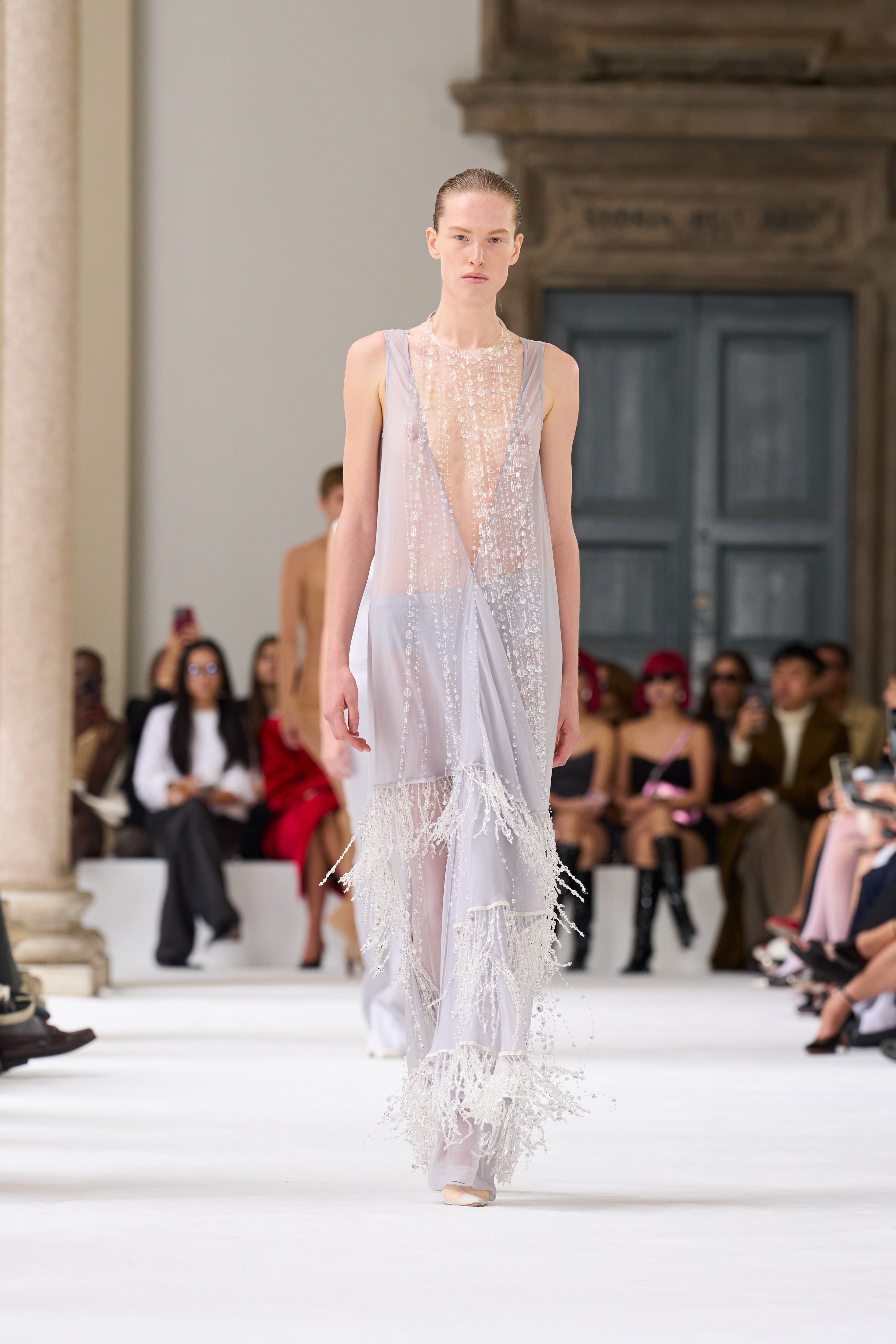 【極美品】 SPORTMAX スポーツマックス パーティドレス Iライン スポーツマックス(SPORTMAX )レディース/ ワンピース＆ドレスの