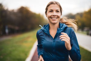 hardloopster in de herfst