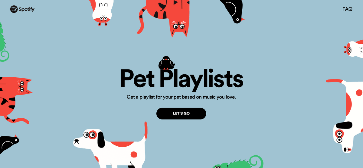 Spotify cheap dog music