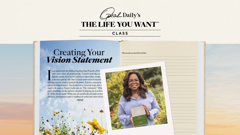 oprah daily's the life you want planner