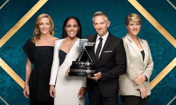 gabby logan, alex scott, gary lineker, clare balding,alex scott, gabby logan, gary lineker and clare balding present bbc sports personality of the year 2023