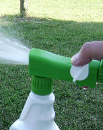 Green, Grass, Plastic, Lawn, Grass family, Plastic bottle, Plant, Spray, Irrigation sprinkler, 