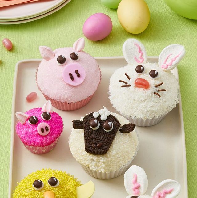 Spring Animal Cupcakes