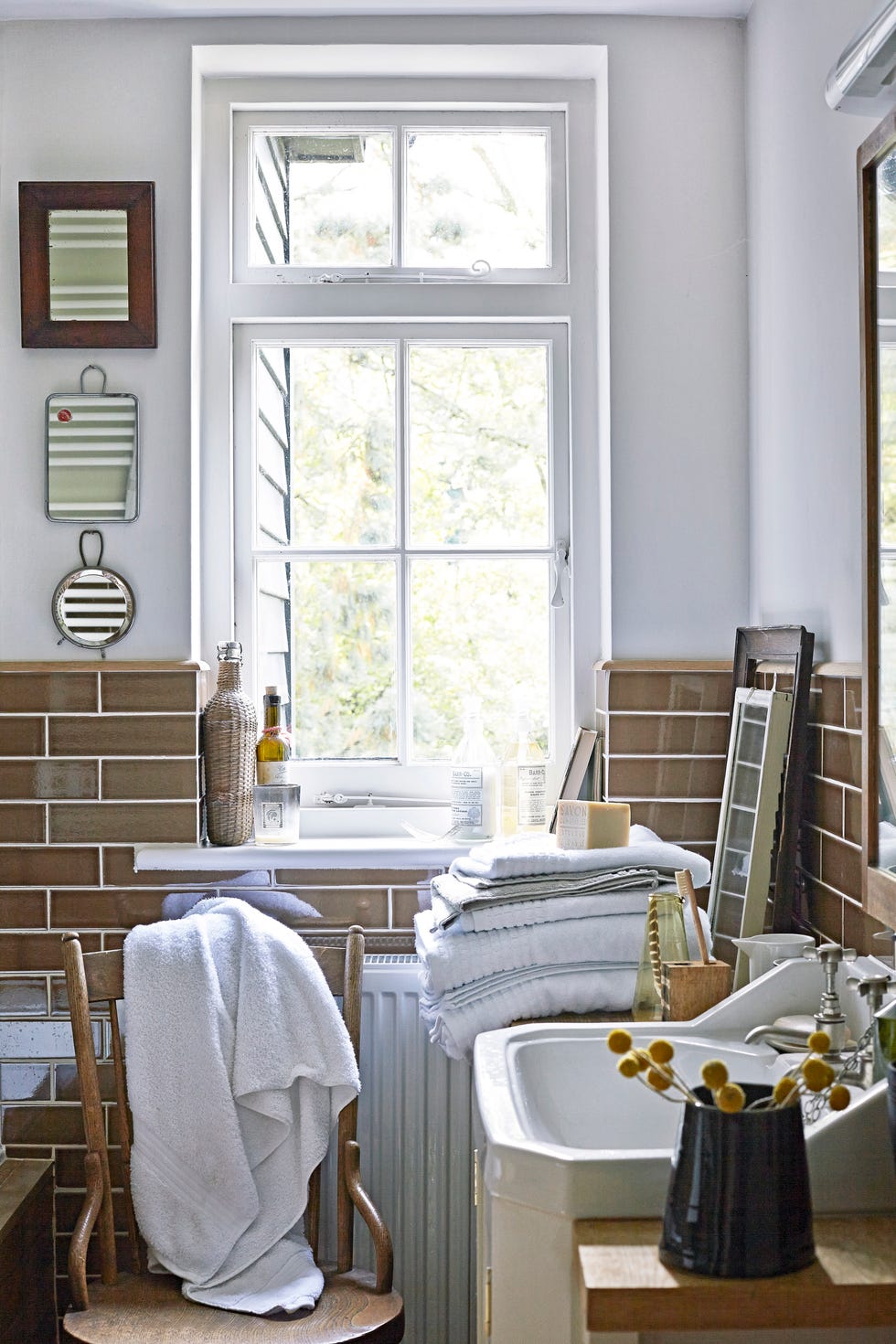 Bathroom with tiles