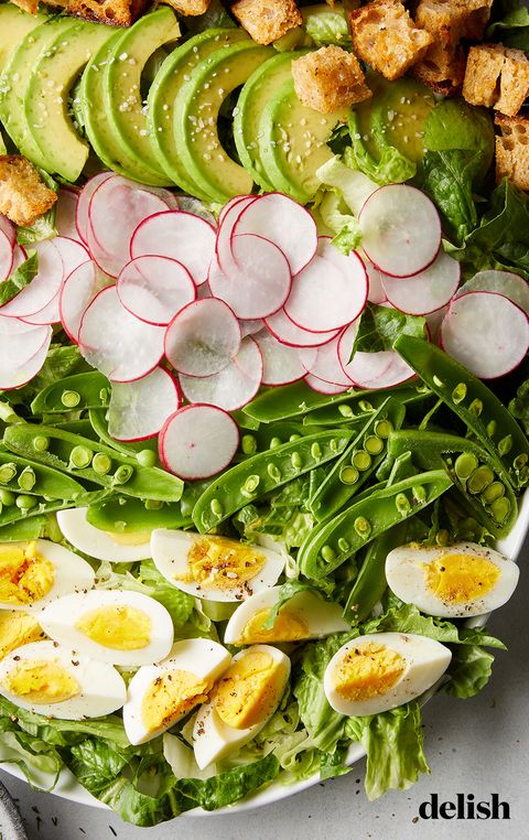 spring cobb salad for pinterest
